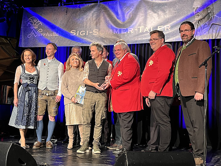 Chris Boettcher ist Preisträgerin 2022 - überreicht wurde der Sigi Sommer Taler am 20.11.2022  (©Foto.Martin Schmitz)